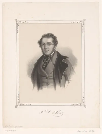 Portret van Hans Peter Holst