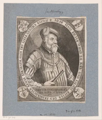 Portret van Hans Rieter von und zu Kornburg