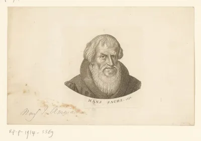 Portret van Hans Sachs