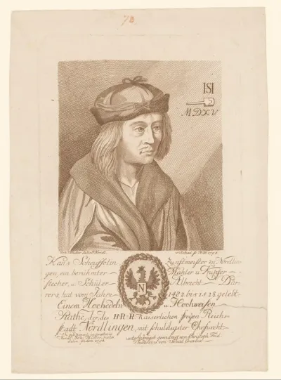 Portret van Hans Schäufelein