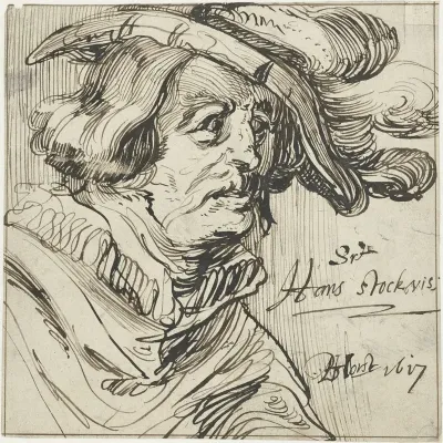 Portret van Hans Stockvis