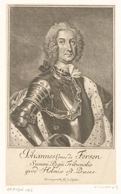 Portret van Hans von Fersen