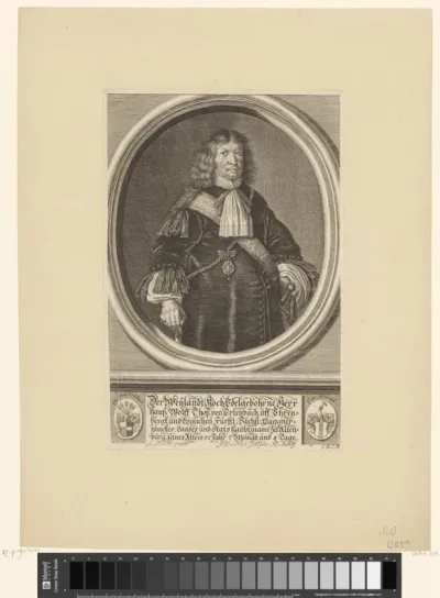 Portret van Hans Wolf Thoss von Erlenbach