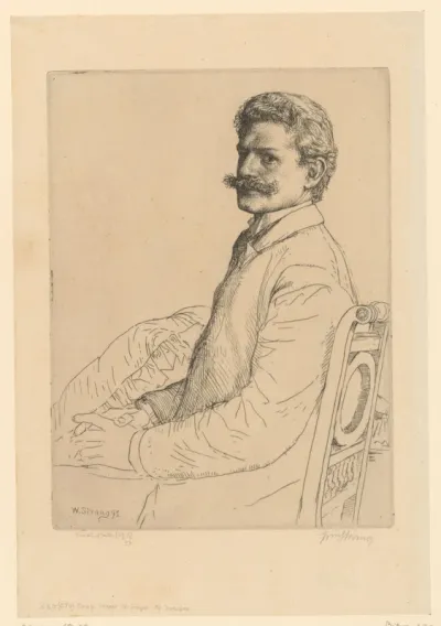 Portret van Hans Wolfgang Singer