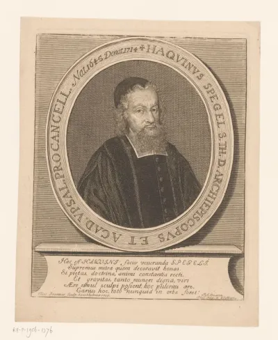Portret van Haquin Spegel