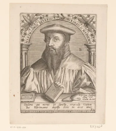 Portret van Hartmann Beyer