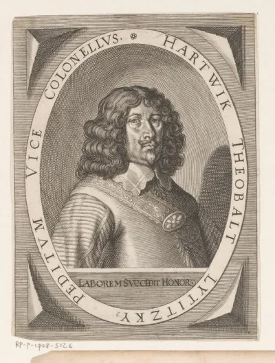 Portret van Hartwig Theobald Lytitzky