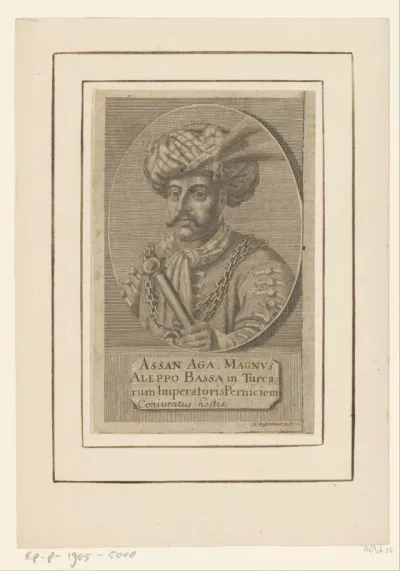 Portret van Hassan Aga