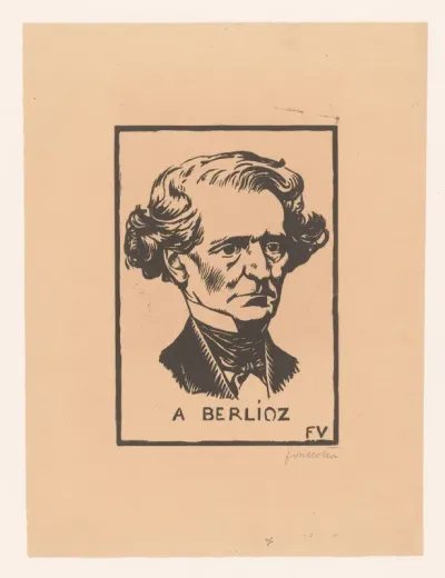 Portret van Hector Berlioz