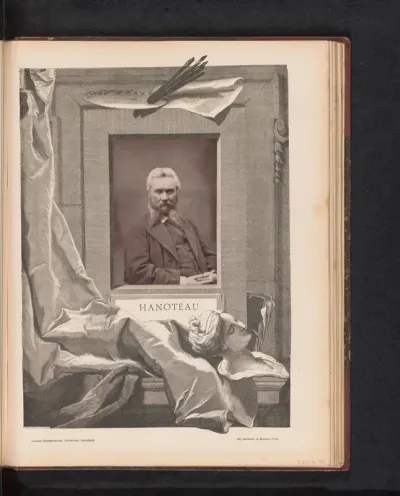 Portret van Hector Hanoteau