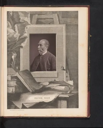 Portret van Hector Viger