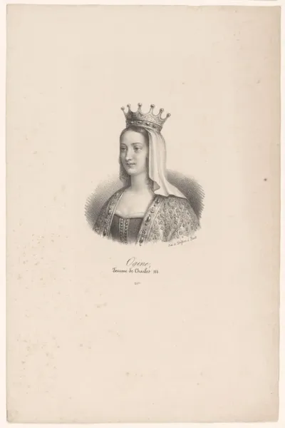 Portret van Hedwig van Wessex