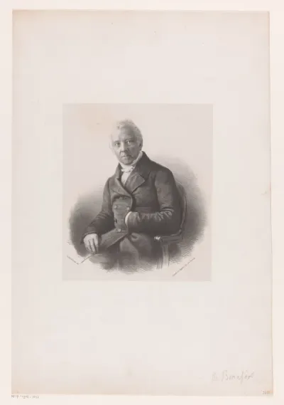 Portret van heer De Beaufort