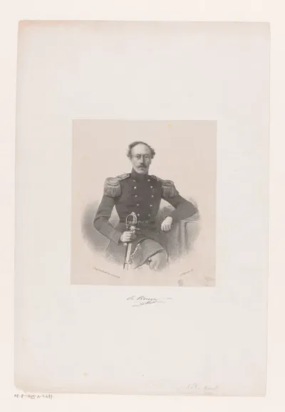 Portret van heer De Bruyn