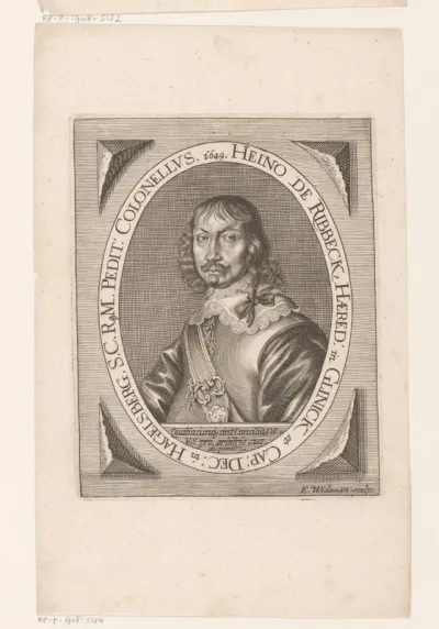Portret van Heino von Ribbeck