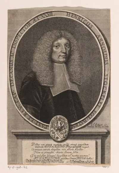 Portret van Heinrich Arnold Stockfleth