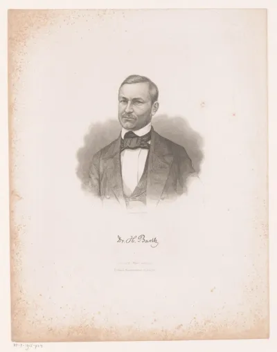 Portret van Heinrich Barth