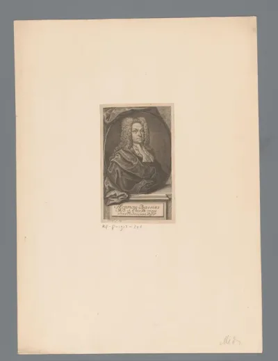 Portret van Heinrich Bass