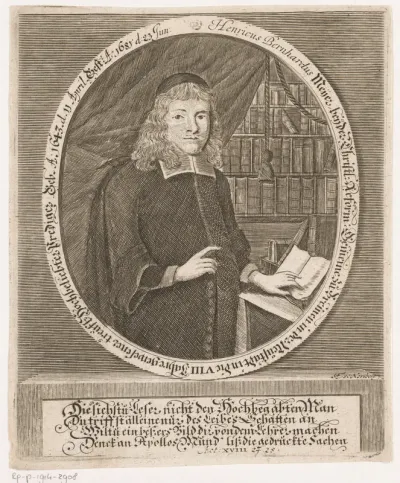 Portret van Heinrich Bernhard Meyer