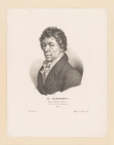 Portret van Heinrich Blomaerts