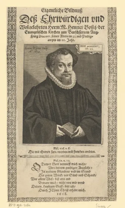 Portret van Heinrich Boß
