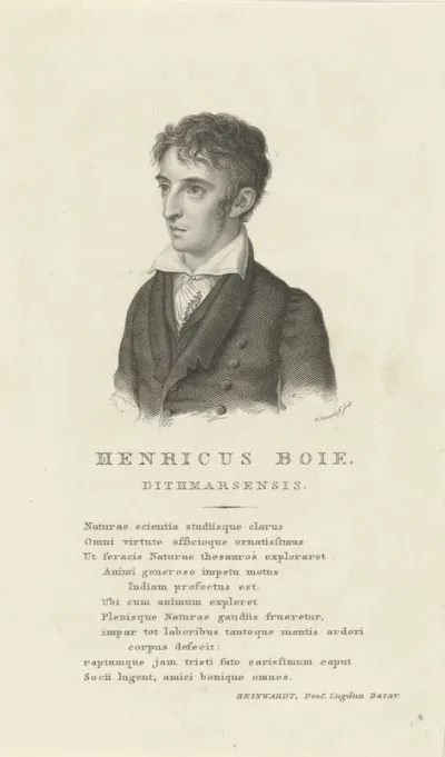 Portret van Heinrich Boie