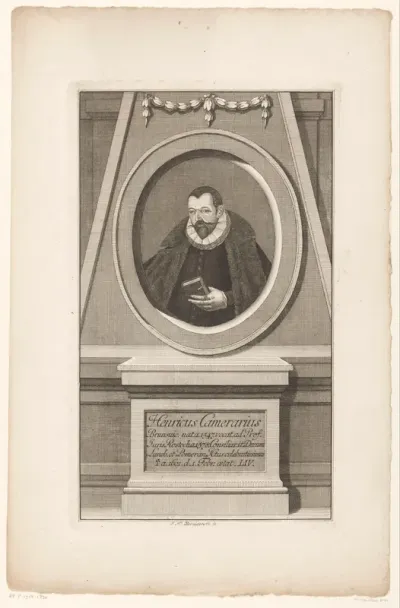 Portret van Heinrich Camerarius