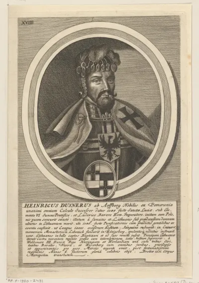 Portret van Heinrich Dusemer