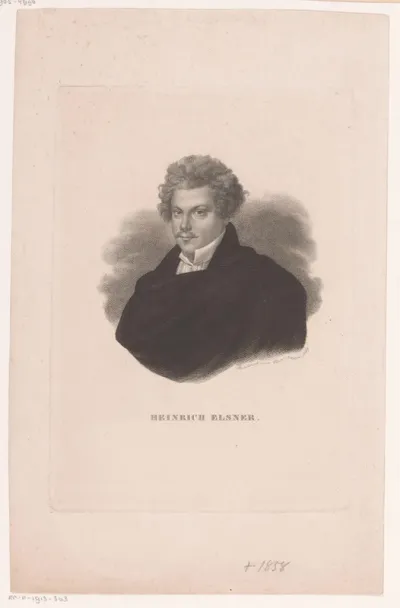 Portret van Heinrich Elsner