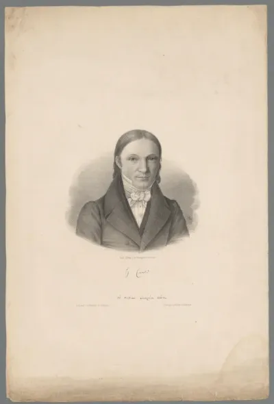 Portret van Heinrich Ewald