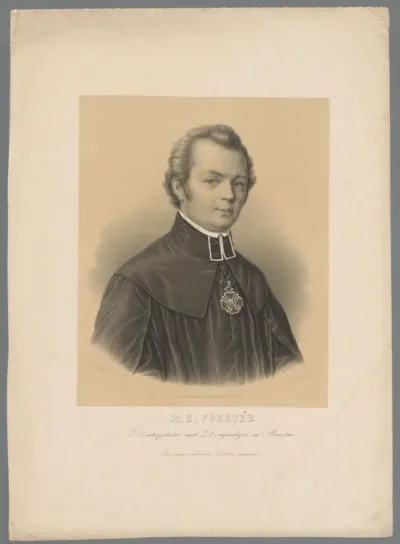 Portret van Heinrich Förster