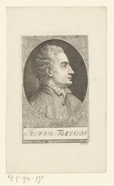 Portret van Heinrich Frauenlob
