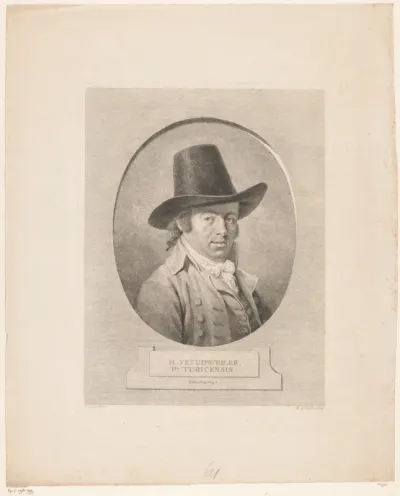 Portret van Heinrich Freudweiler