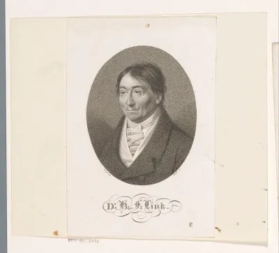 Portret van Heinrich Friedrich Link