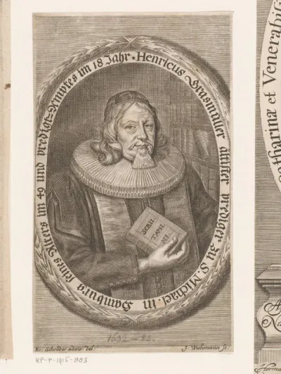Portret van Heinrich Grasmüller