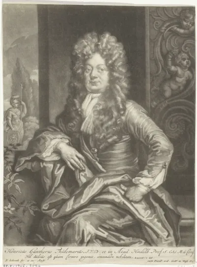 Portret van Heinrich Günther von Thulemeyer