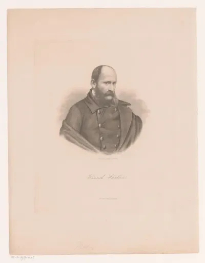 Portret van Heinrich Heinlein