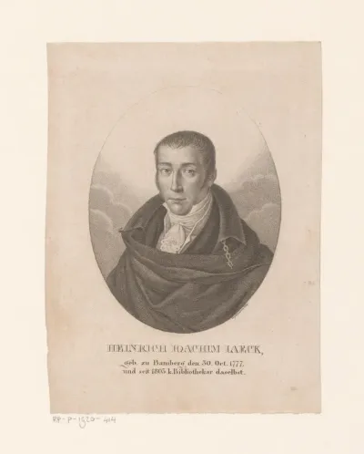 Portret van Heinrich Jaeck