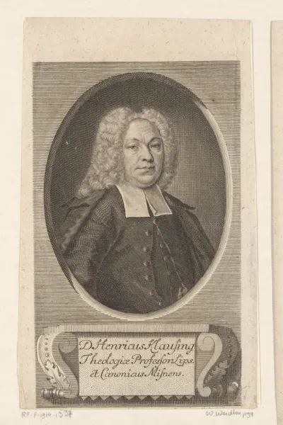 Portret van Heinrich Klausing