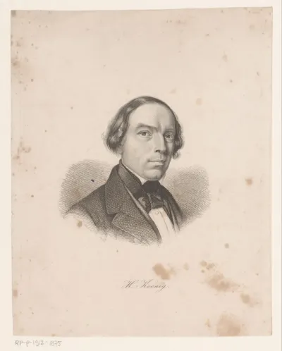 Portret van Heinrich König
