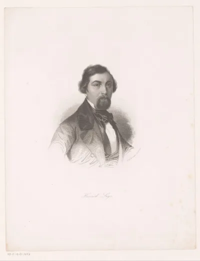 Portret van Heinrich Leys