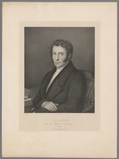 Portret van Heinrich Locher-Zwingli