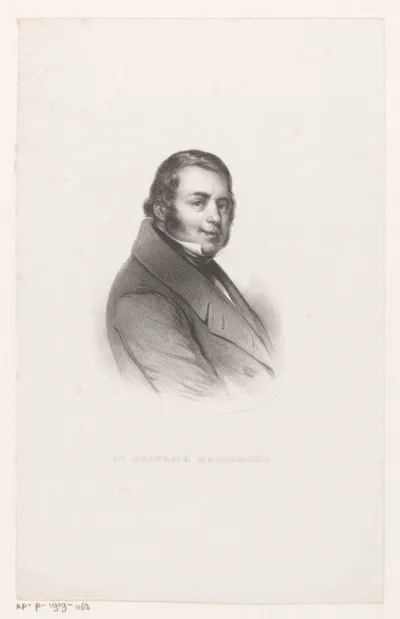 Portret van Heinrich Marschner