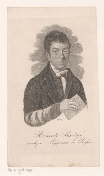 Portret van Heinrich Martijn