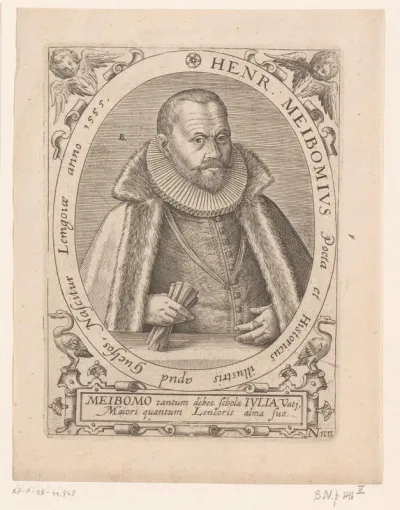 Portret van Heinrich Meibom