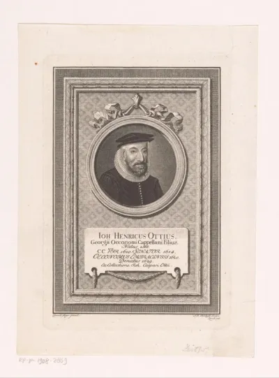 Portret van Heinrich Ott