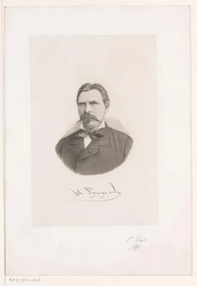 Portret van Heinrich Paasch