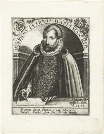 Portret van Heinrich Petreus