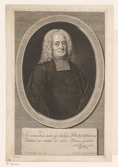 Portret van Heinrich Philipp Guden