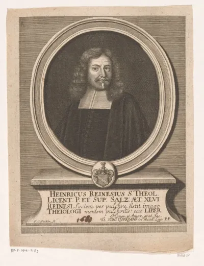 Portret van Heinrich Reinesius
